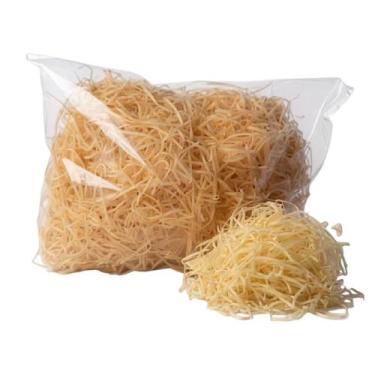 Imagem de 6 sacos Palha Seca Fina para Decoração Artesanato Embalagem - Genérica