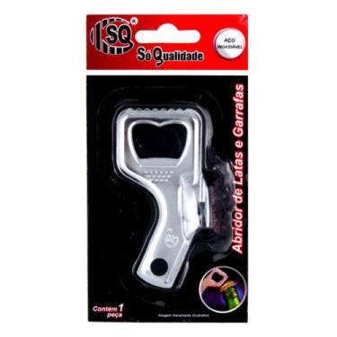 Imagem de Abridor de Latas e Garrafas em Aço SQ - Sq (casa Safari)