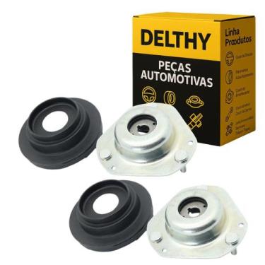 Imagem de Par coxim amortecedor dianteiro ka fiesta ecosport 3 cil - DELTHY