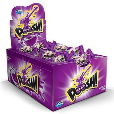 Imagem de Chicle Poosh Uva 200g