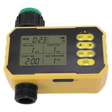 Imagem de WALFRONT Timer de água Solar Programável Timer de Irrigação Com Sensor de Chuva de Rega Automática para Mangueira de Jardim