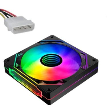 Imagem de Coolers Fan RGB 120mm Preto Molex Fc1396 Hayom