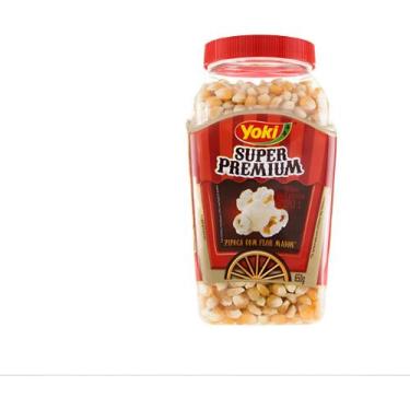Imagem de Milho Para Pipoca Yoki Super Premium Pote 650g Kit 2 Unidade