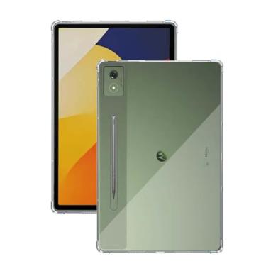 Imagem de Capa para tablet Motorola Moto Pad 60 Pro de 12,7 polegadas, capa de proteção para tablet NOUKAJU Tablet, TPU transparente, resistente a quedas, capa de proteção para Moto Pad 60 Pro (transparente)