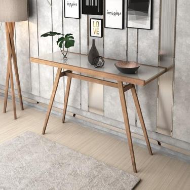 Imagem de D+MOB Aparador Elegance Off White com Estrutura de Madeira – Mesa de Entrada ou Decoração para Sala Perguntar ao ChatGPT