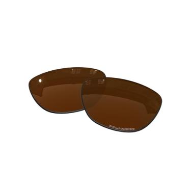 Imagem de Lentes de substituição OOWLIT compatíveis com óculos de sol Oakley Jupiter Carbon, Brown Polycarbonate Combine8™ Polarized, One Size