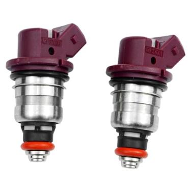 Imagem de 2 peças de injetores de combustível compatíveis com Sea-Doo XP RX GTX LRV 3D 2000-2007 substitui o conjunto de injetores de combustível de jet ski de alto desempenho 75500460