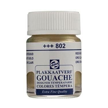 Imagem de Guache Talens Extra Fine Cor Metalizada 802 Ouro Claro