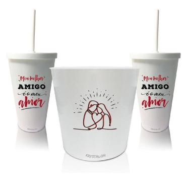 Imagem de Kit Pipoca Personalizado Meu Amor - Para Dia Dos Namorados