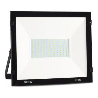 Imagem de Kit 6x Refletor Holofote Ultra Thin Microled 500w 6500k Ip66 - Briwax