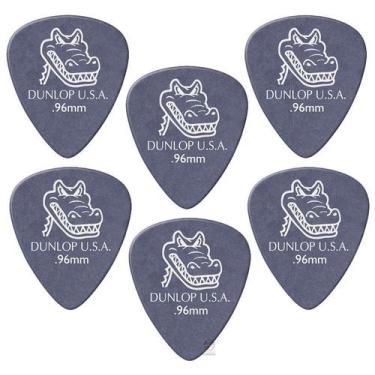 Imagem de 6 Palheta DUNLOP Gator Grip 0,96 mm guitarra 417r roxo