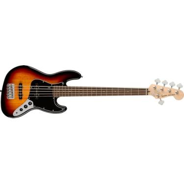 Imagem de Squier Affinity Series 5 cordas Jazz Bass, 3 cores Sunburst, Laurel Fingerboard