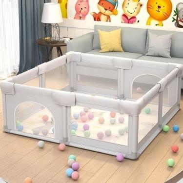 Imagem de Cercadinho Infantil Bebê Grade 180cm Proteção Criança - Jac Pack
