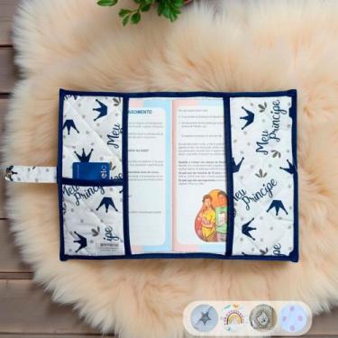 Imagem de Capa Para Caderneta De Vacinação de Bebê/Capa Protetora/Vacinas/Porta 