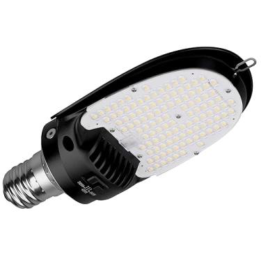 Imagem de dephen Luz LED COB Milho 54W, Lâmpada Direcional 7300Lm com Base Rotativa E39 Mogul, Lâmpadas de Remo 5000K 180°, 36W/45W/54W Ajustável, Retrofit 200W Iodetos Metálicos para Iluminação de Caixa de