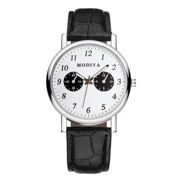 Imagem de Relógio de quartzo Generic Modia 68 para homens, 40 mm, 9 mm de espess