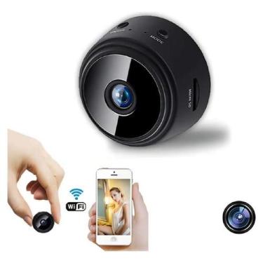 Imagem de Mini Câmera Wifi Ip A9 Visão Noturna Gravador Voz - Mini Câmera Espiã