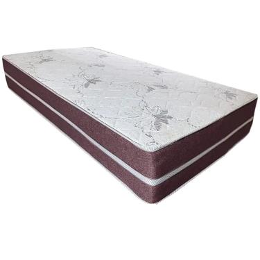 Imagem de Colchão Bio Classic Solteiro 88cm com Molas Ensacadas Bio Flex Cor Marrom