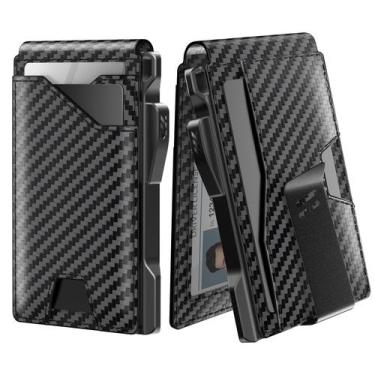 Imagem de Carteira tática Typecase, capa de cartão pop-up, com bloqueio de RFID