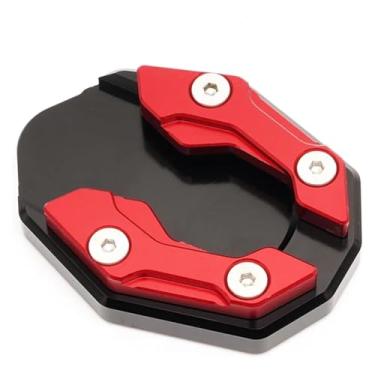 Imagem de 2023 NOVO suporte de motocicleta suporte lateral de pé extensão ampliador compatível com PCX 160 150 125 PCX150 PCX160 PCX125 (sem logotipo vermelho)