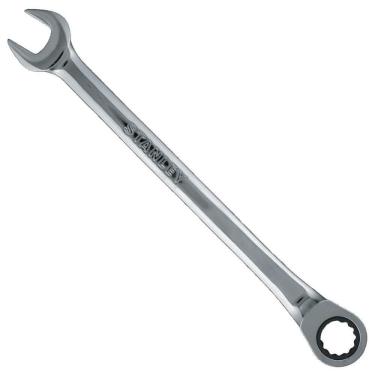 Imagem de Chave Combinada Estriada Com Catraca 11-16? - 4-91-971 - Stanley Chave Combinada C-catraca 11-16" Stanley 4-91-971