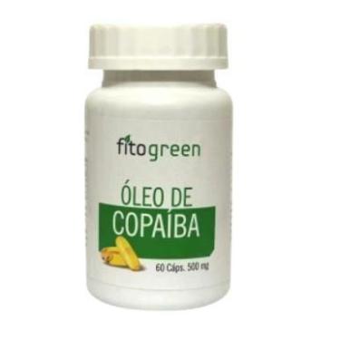 Imagem de Suplemento Alimentar Óleo de Copaíba Fitogreen 60 Cápsulas 500mg  Opçã