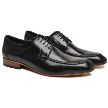 Imagem de Sapato Social Masculino Premium Couro Legitimo Clássico Conforto Extre