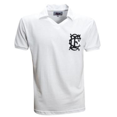 Imagem de Camisa Corinthian Inglês 1910 Liga Retrô  Branca GG, Branco, GG