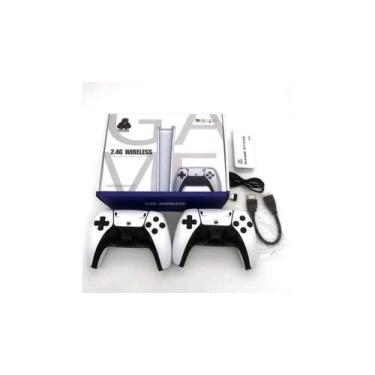 Imagem de Game M15 Pro HD +20.000 Jogos +2 Controles Sem Fio Branco - ESB