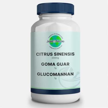 Imagem de Citrus Sinensis 200Mg + Goma Guar 1G + Glucomannan 1G (300 Cápsulas)