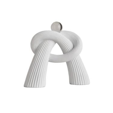 Imagem de Enfeites de mesa Listras geométricas simples e modernas, ornamentos de arte criativa, decoração estante para sala estar varanda