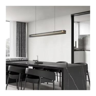 Imagem de Lustre nórdico de simplicidade para sala de estar, sala de jantar, cozinha, escritório, mesas, luminária pendente, decoração para casa, luz suspensa