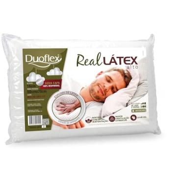 Imagem de Travesseiros Real Látex Alto 50x70x16 Branco