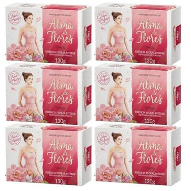 Imagem de Kit 6 Sabonete Alma de Flores Floral Intense 130g