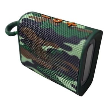 Imagem de Alto-falante Bluetooth TWS com graves potentes, bateria com duração de 15 horas, portátil, rádio à prova d'água (Camuflagem RGB 4 PRO)