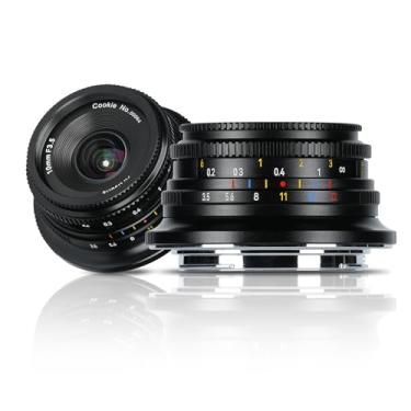 Imagem de 7artisans MF10 mm F3.5 Lente panqueca grande angular com foco fixo para câmeras sem espelho APS-C, compatível com Nikon Z Zfc Z50 Z30