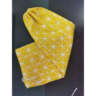 Imagem de Suporte de saco de plástico inovador e dispensador de saco de lixo – Armazenamento de compras reutilizável perfeito, organizador de saco plástico de montagem na parede com ajuste de cordão para casa