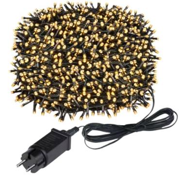 Imagem de Cordão Led Com Strobo Natal 1000 Leds 90 Metros Prova D'água 200 leds Strobo