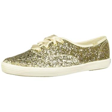 Imagem de Keds Tênis feminino Champion Kate Spade Glitter, Platina, 6