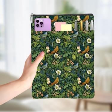 Imagem de Livros Clássicos Amantes Presentes Livro Manga Vintage Floresta Impermeável Livros Cove Book Pouch Protector com Bolso Frontal Presentes de Natal Aniversário para Mulheres Leitoras Acessórios Livres