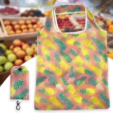 Imagem de Sacolas de compras reutilizáveis laváveis na máquina bolsa de compras dobrável com proteção ambiental (estilo 4)