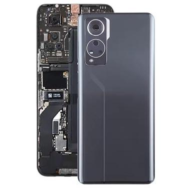 Imagem de Capa traseira para celular ZTE Axon 30 5G A2322 capa traseira com lente de câmera (preto)