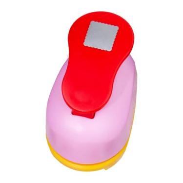 Imagem de Baoblaze Perfurador de Papel com Formatos de Carimbos, Perfurador de Papel Manual para Artesanato, de para Crianças e Adultos, Envelopes, Etiquetas de Presente, Forma Quadrada