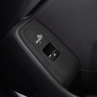 Imagem de BETTERHUMZ Capa de painel de interruptor de janela de porta de carro compatível com Toyota GR86 para Subaru BRZ 2021 2022 2023 2024 2025 para Alcantara couro carbono moldura moldura acessórios