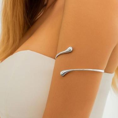 Imagem de Bracelete Braço Pulseira Gota Regulável Ajustavel Feminino - Lojas La+