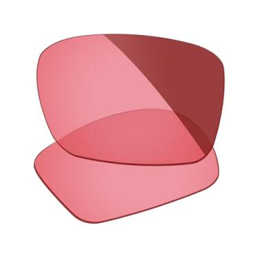 Imagem de Firtox Lentes de reposição UV400 para óculos de sol inteligentes Ray-Ban Meta Wayfarer (Geração 2) RW4012 50 mm - Fotocromático Rosa