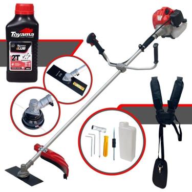 Imagem de Maquina De Cortar Grama CG430P Anmax 43CC 2HP + Óleo Toyama