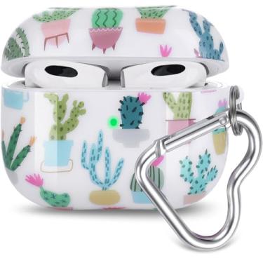 Imagem de Olytop Capa protetora para Airpods 4 Gen 2024, capa protetora de 4ª geração para Apple iPod 4ª geração - cacto