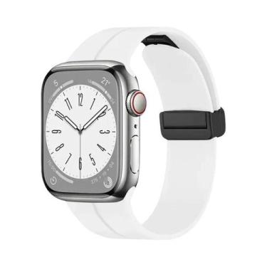 Imagem de Pulseira Magnética De Silicone De 49mm 45mm Para Apple Watch Ultra Sér