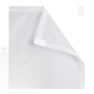 Imagem de Tela Mosquiteiro Magnética, Tela Mosquiteiro Anti-Inseto Lavável Branca para Janelas com Fecho Contato Adesivo Dupla Face(123 x 125 ou 125x123)